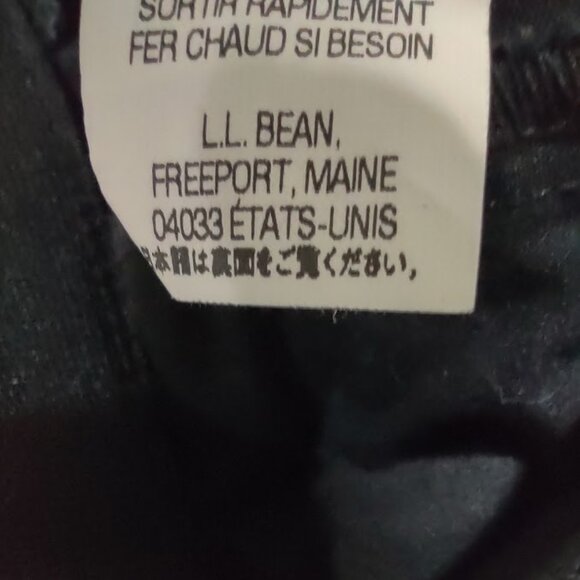 L L BEAN CLASSIC FIT BLACK ALINE SHORT  SKIRT 98% COTTON WOMEN'S SIZE 12 PET - Picture 8 of 11
